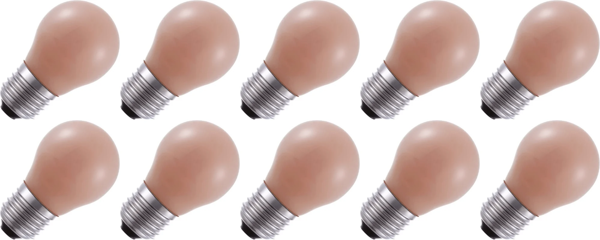 Lighto | LED-lampa E27 Ball Flame 4,5W 10 stycken