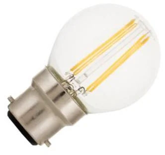 Bailey | LED-bollampa | Bajonettfattning B22d | 4W (ersätter 40W)