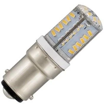 Bailey | LED-lampa Bajonettfattning Ba15dfattning Rörlampa Klar 15mm 2,3W 24/28V