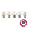 Bailey | 5x LED-bollampa | Stor sockel E27 | 2W