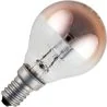 SPL | Halogen-spegellampa, liten sockel E14, kullampa, guld, 45 mm, 20W