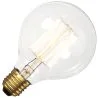 Glödlampa med kolfiberfilament Globelamp | Stor sockel E27 | 40W 95mm 
