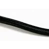 Textilkabel svart 2x0,75mm 10 meter