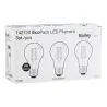 Bailey | 3x LED-lampa | Stor armatur E27 | 6W