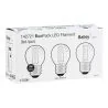 Bailey | 3x LED-bollampa | Stor sockel E27 | 2W