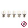 Bailey | 5x LED-bollampa | Stor sockel E27 | 1W