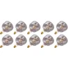 Lighto | LED-tråd | Stor sockel E27 | Annan | Svart | 125mm | 4W | 10 st.
