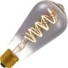 Lighto | LED-glödtråd | Stor sockel E27 | Edisonlampa | Svart | 64mm | 4W