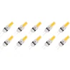 Lighto | LED-lampa | G4-fatning | Plug-in-lampa | Klar | 10mm | 1,5W | 10 stycken | 12V