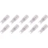 Lighto | LED-lampa | G9-fatning | Plug-in-lampa | Klar | 12mm | 2,5W | 10 stycken