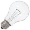 Glödlampa | Stor sockel E27 | Standardglödlampa | Klar | 60mm | 60W | 12V
