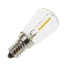 Lighto | LED-glödtråd | Liten montering E14 | Rörlampa | Ljusstark | 26mm | 1W