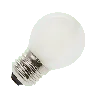 Lighto | LED-glödtråd | Stor sockel E27 | Kulglödlampa | Ljusstark | 45mm | 2W