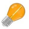 Calex | LED G45 | Orange | E27-fattning | 0,5-1W