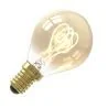 Calex | LED-glödtråd | Liten armatur E14 | P45 | Boll | Guld | 2,5W