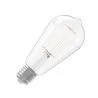 Calex | LED-glödtråd | Rustik | Klar | E27-fattning | 4,5W