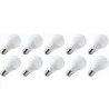 Lighto | LED-lampa | Stor sockel E27 | Standardlampa | Opal | 60mm | 5W | 10 stycken