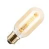 Lighto | LED-tråd | E27-fattning | spirallampa | gul | T45 | 45mm | 4W