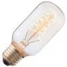 Kolfilamentlampa Rörlampa | Stor sockel E27 | 40W Guld