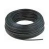 Kabel svart platt 2x0,75mm per meter