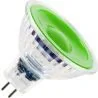 SPL | LED-lampa GU5,3 montering Spot Grön 50mm 5W 12V 12V