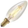 SPL LED-ljusstake med glödtråd | 4W liten sockel E14 | dimbar guld