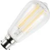SPL | LED Edison-lampa | Bajonettfattning B22d | 6,5W Dimbar