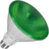 Segula | LED-lampa | Stor armatur E27 | Spot | Grön | 123mm | 18W