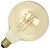 Lighto | LED-glödtråd | Stor armatur E27 | Globelamp | Guld | 125mm | 4W
