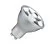 SPL | LED-glödlampa | GU10-fattning | Reflektorlampa | Ljus | Silver | 6W | Dimbar | 827 Varmvit