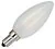 Bailey | LED-ljusstake | Liten sockel E14 | 1W (ersätter 10W) Frostad