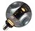 Lighto | LED-lampa | E27-fattning | Globelamp | färgad | G125 | 125mm | 4,6W