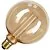 Bailey | LED-glödlampa med stor fattning E27 Globelamp Guld 125 mm 4W