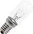 Calex | Glödlampa | Liten fattning E14 | Rörlampa | Klar | 19mm | 10W
