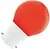 Bailey | LED-lampa, bajonettfattning, B22d-fattning, kullampa, röd, 45 mm, 1W