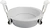 SPL | Downlight Ring Spot Justera | Vit