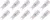 Lighto | LED-lampa | G9-fatning | Plug-in-lampa | Klar | 12mm | 2,5W | 10 stycken
