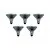 Halogenlampa | Stor sockel E27 | Spot | Matt | 124mm | 75W